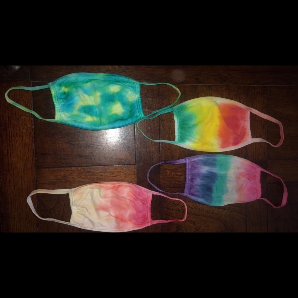 2 pc Tie Dye Masks